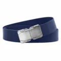Heren tactische stretch geweven riem met metalen quick release gesp koningsblauwe kleur - Gengesp - Koningsblauw