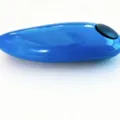 Abrelatas eléctrico automático de mano funciona con pilas herramienta de cocina útil - Embalaje de Caja Blanca / Azul
