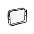 Transparente PVC Kosmetiktasche wasserdichte Reise Make-up Aufbewahrungstasche Detail 25cm - TB106 Stil (TB106) / Extra groß