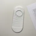 Calcetines invisibles blancos para mujer, diseño de malla transpirable, comodidad diaria. - Talla única / Blanco roto