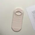 Damen flache unsichtbare Bootssocken, atmungsaktive Netzstrümpfe für den Alltag. - Einheitsgröße / Hellrosa