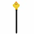 Cute farm animal pen topper removable children toy pen decorative cap for school gifts. - Yellow Chicken