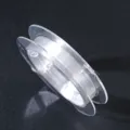 Clear carbon fishing line spool, transparent leader line for lure fishing, variant size. - 0.6 / Invisible White