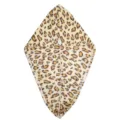 Microfiber leopard print dry hair cap quick drying absorbent shower head wrap for women - 65cm*25cm / Beige