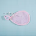 Tampone struccante a goccia viola peluche asciugamano per la pulizia del viso strumento morbido - 8.5*12cm / Viola