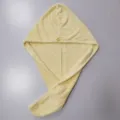 Yellow coral fleece quick drying hair towel wrap soft absorbent shower cap for wet hair - 05 Yellow Pineapple Grid Dry Hair Cap