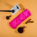 Morbida fascia per trucco in velluto rosa, comoda fascia cosmetica per la cura quotidiana del viso. - 65.5cm*9cm / Rosso rosa