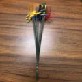 3D simulation dragonfly garden stakes outdoor plant pots decorative flower arrangement branch - 24 Pieces/Pack / Multicolor