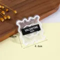 Encaje blanco bordado parche diy ropa accesorio insignia decorativa 4.6x4.6cm - Estilo Uno (4.6x4.6cm)