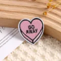 Patch brodé cœur mignon vêtement badge accessoire DIY décoratif vêtements applique broche - Style 7