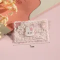Koreaans schattig cartoon kanten patch, wit geborduurd konijn, DIY kledingdecoratie accessoire - Stijl 2