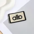 Minimalistisches besticktes Buchstaben Aufnäher DIY Bügelbild Kleidung Zubehör Tasche - Stil 4 / 4.8*2.8CM