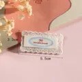 Leuke Koreaanse kanten stoffen patch met geborduurde strik voor DIY kledingdecoratie. - Stijl 4