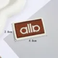 Minimalistischer Buchstaben bestickter Aufnäher zum Aufbügeln Deko Zubehör 2,8x4,8 cm - Stil 2 / 4.8*2.8CM