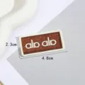 Minimalistischer bestickter Buchstabenaufnäher zum Aufbügeln und Aufnähen für Kleidung. - Stil 3 / 4.8*2.3cm