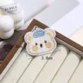 Cute cartoon bear embroidery patch DIY clothing accessory decorative badge repair patch for jackets bags - Style 6 (Bear)