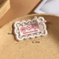 Korean style cute lace patch DIY hair accessory decorative bow embroidery clothing badge - Style 7