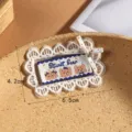 Korean cute cartoon bear lace patch DIY handmade accessory clothing garment supply 1pc - Style 8