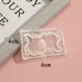 Kant geborduurde patch holle bloemige stof appliques DIY kleding accessoire 4x6cm - Patroon #2