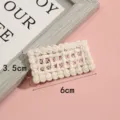 Beige kanten geborduurde patch, opeluchtdesign kledingaccessoire DIY decoratieve patch. - Stijl #6