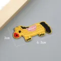 Cartoon paard borduurwerk patch detail weergave, ideaal voor DIY kleding schoenen hoeden decoratie. - Cartoon Pony Stijl 3