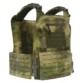 Tactical vest quick release 1000D nylon outdoor training protective vest camo equipment - L / Ruins Green