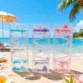 Carino bollitore di movimento liquido giocattolo di decompressione da scrivania regalo - Coniglio fiore di ciliegio - scivolo