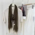 Solid color pleated scarf women vintage neck decoration stylish long shawl autumn winter. - WR Pleated Coffee Green