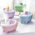 Mini umidificatore a vasca da bagno simpatico animale nebulizzatore scrivania USB. - 603-Colore Misto