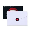 50 Scratch Off Dates Juego de Parejas San Valentín Tarjeta Rasca Ideas de Regalos - Tarjeta Rasca 50 Posiciones / 5 Tarjetas + 5 Sobres + 5 Pegatinas de Sellado