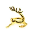 Gold Christmas Elk Napkin Ring Alloy Reindeer Napkin Holder Festive Table Decoration - 52