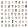 60pz adesivi anime magical girl impermeabili carini per diario custodia telefono pc - Magical Girl