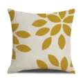 Linen geometric pattern throw pillow cover for sofa, decorative square cushion case. - 1JH (3)