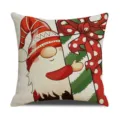 Christmas gnome cushion cover holiday decorative pillow case festive home living room decor - Style 7(1)