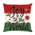 Christmas throw pillow cover decorative cushion case festive holiday home sofa bed decor - Style 11