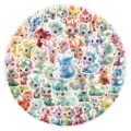 Cute cartoon baby dragon stickers waterproof vinyl decal pack for laptop phone case luggage - Dragon Baby Sticker Set