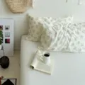 Housse de coussin à fleurs douce en peluche courte décorative pour chambre confortable - HDRD355-27