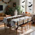 Τραπεζομάντηλο Halloween Πολυεστέρας Αράχνη και Κολοκύθα για Σπίτι Διακόσμηση Πάρτι - 40x60cm Monoplo Polyester / ZB904-22