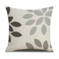 Modern minimalist linen printed cushion cover square decorative throw pillow case for sofa - 45 Size Linen Pillow Cover (Without Core) Single-Sided Print / Style 2
