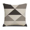 Modern geometric throw pillow cover linen printed sofa decorative cushion home decor - 45 Size Linen Pillow Cover (Without Core) Single-Sided Print / Style 5