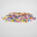 Mixed color acrylic ice stones crystal crushed stones decorative gems for vase filler 6x9mm - 6*9mm / Transparent Mixed Colors