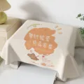 Cute cartoon bear small appliance dust cover fabric variant home decoration print cloth. - 90*90cm / HGJ5-2