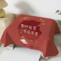 Small appliance dust cover red cute cartoon bear print fabric home decorative cover cloth - HGJ5-5