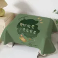 Small home appliance dust cover green cartoon bear style microwave oven protector cloth - HGJ5-6
