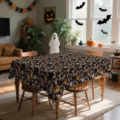 Τραπεζομάντηλο Halloween πολυεστέρα αδιάβροχο κάλυψη τραπεζιού με κολοκύθα κρανίο - 40x60cm (20g) / HZB904-14