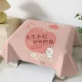 Pink cartoon small appliance dust cover microwave desktop protective cloth cover - HGJ5-11