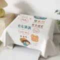 Small home appliance dust cover, cute cartoon design decorative cloth for microwave and fridge. - HGJ5-16