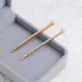 Élégante épingle à cheveux perle artificielle style vintage pince latérale coiffure. - RY09046