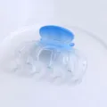 Blue gradient translucent multi-claw hair clip, stylish hair claw for elegant hairstyles. - HS02846 Blue