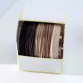 Seamless hair ties set, high elasticity elastic rubber bands for women, daily styling ponytails. - Earth Tone